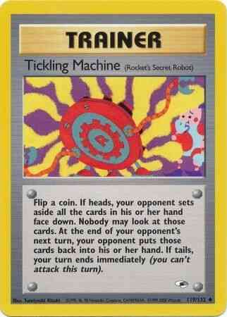 Tickling Machine - 119/132 - Uncommon - Unlimited [gym1U-119] [Non-Holo]