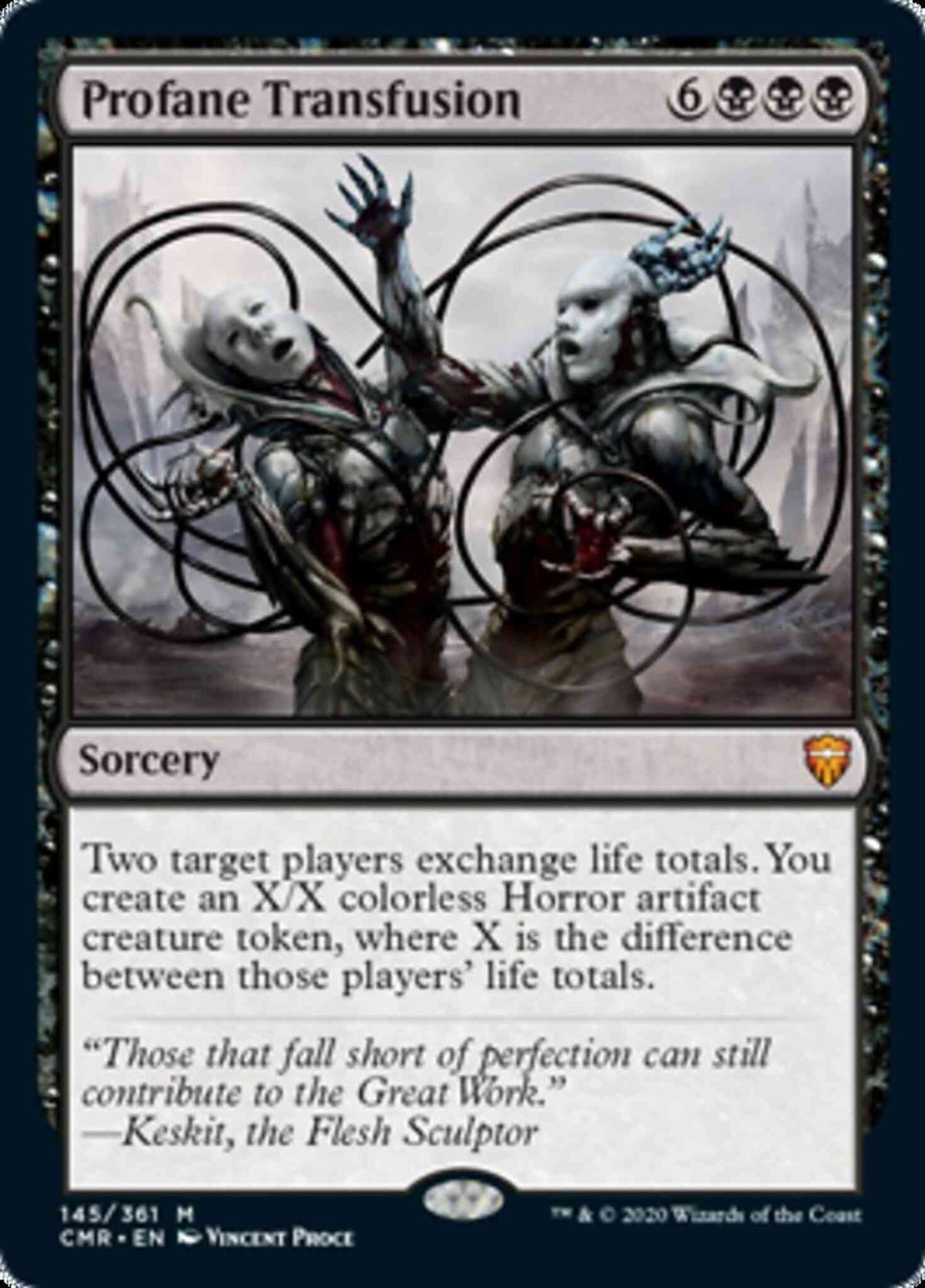 Profane Transfusion [145] [Commander Legends] [Non-Foil]