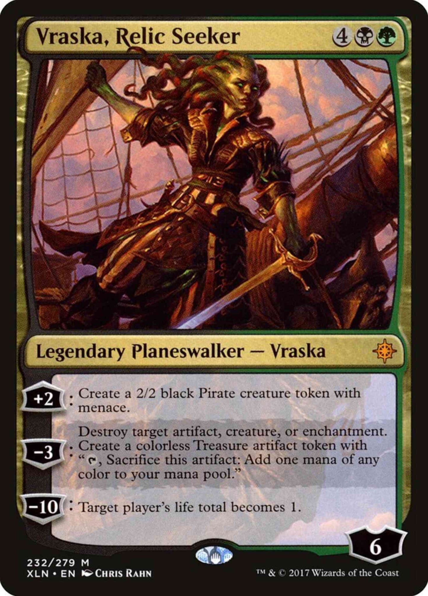 Vraska, Relic Seeker [232] [Ixalan] [Non-Foil]