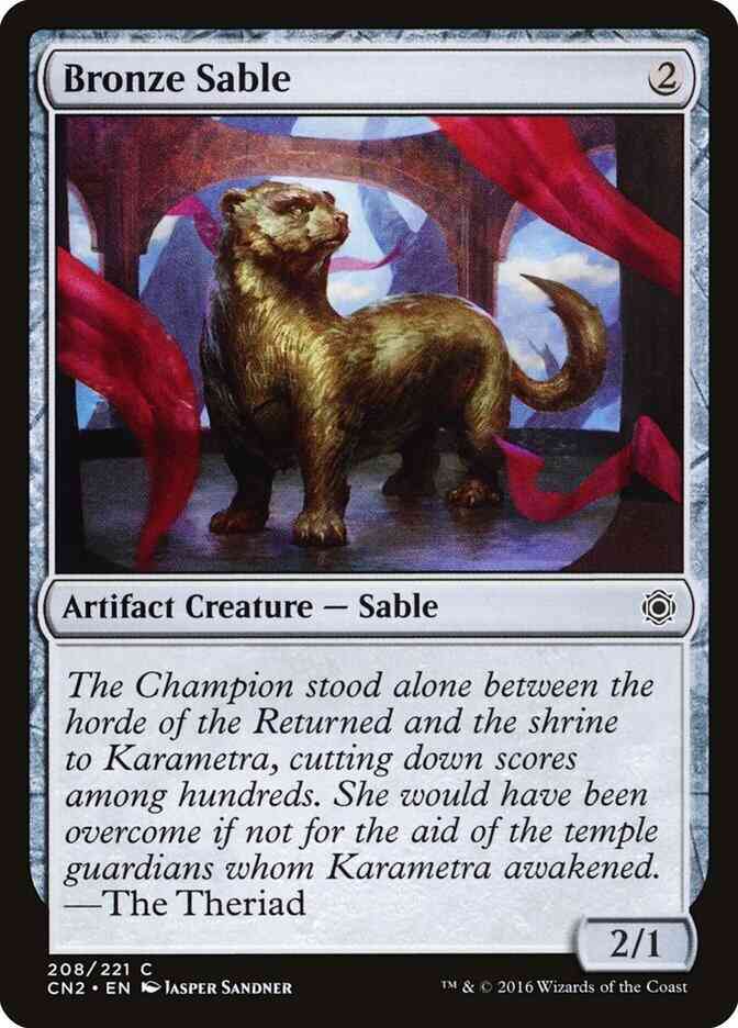 Bronze Sable [208] [Conspiracy Take The Crown] [Non-Foil]