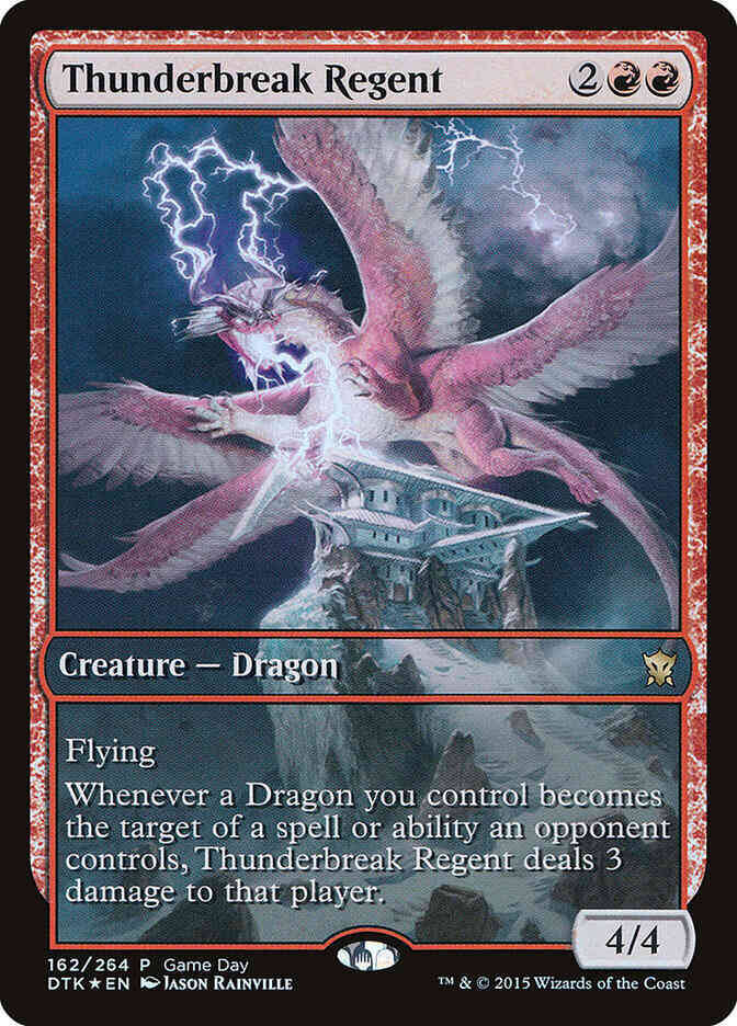 Thunderbreak Regent [162] [Game Day] [Dragons of Tarkir Promos] [Foil]