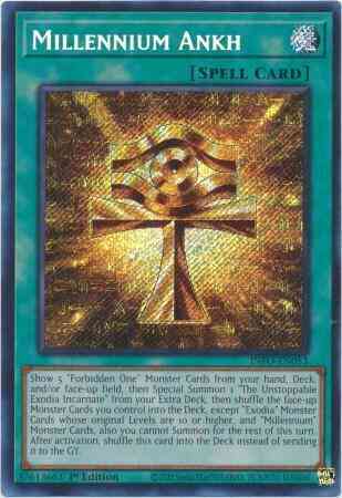 Millennium Ankh - INFO-EN053 - Secret Rare - 1st Edition