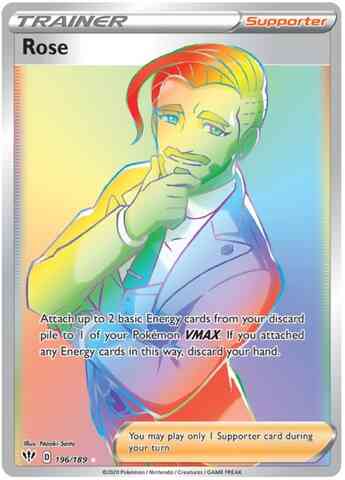 Rose - 196/189 - Rare Secret [swsh3-196] [Secret]