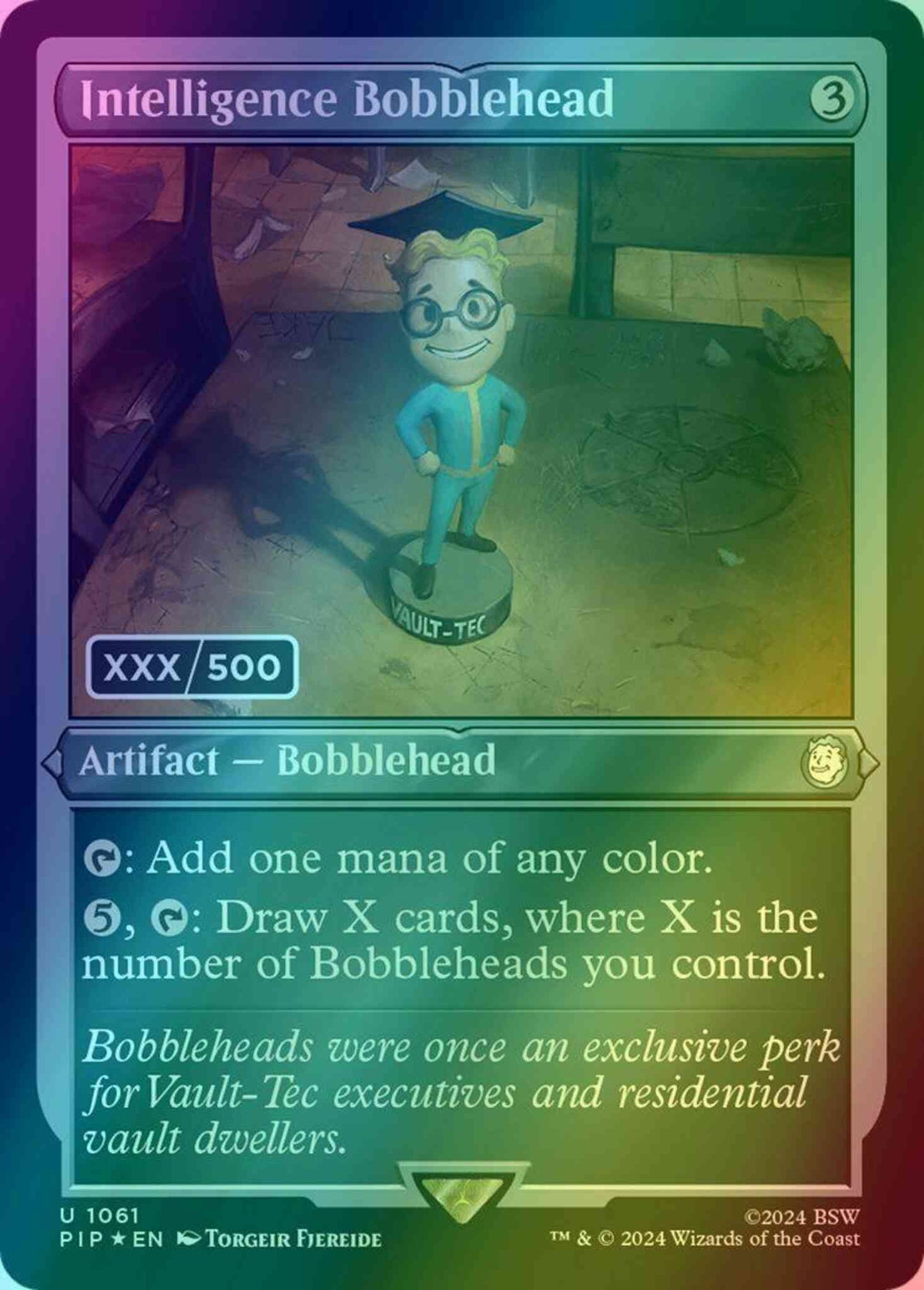 mtg bobblehead cards Intelligence Bobblehead