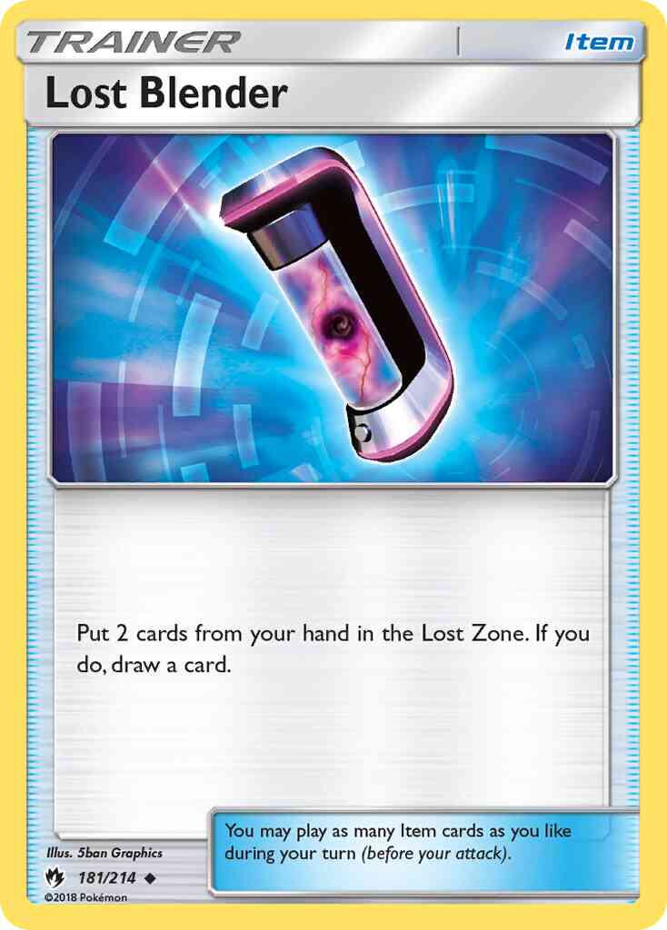 Lost Blender - 181/214 - Uncommon [sm8-181] [Reverse Holo]