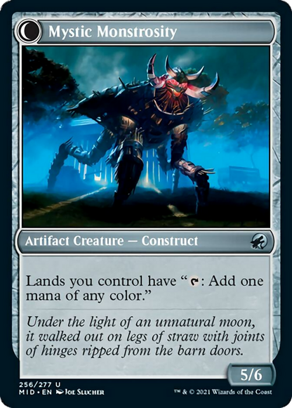 Mystic Skull // Mystic Monstrosity [256] [Innistrad: Midnight Hunt] [Non-Foil]