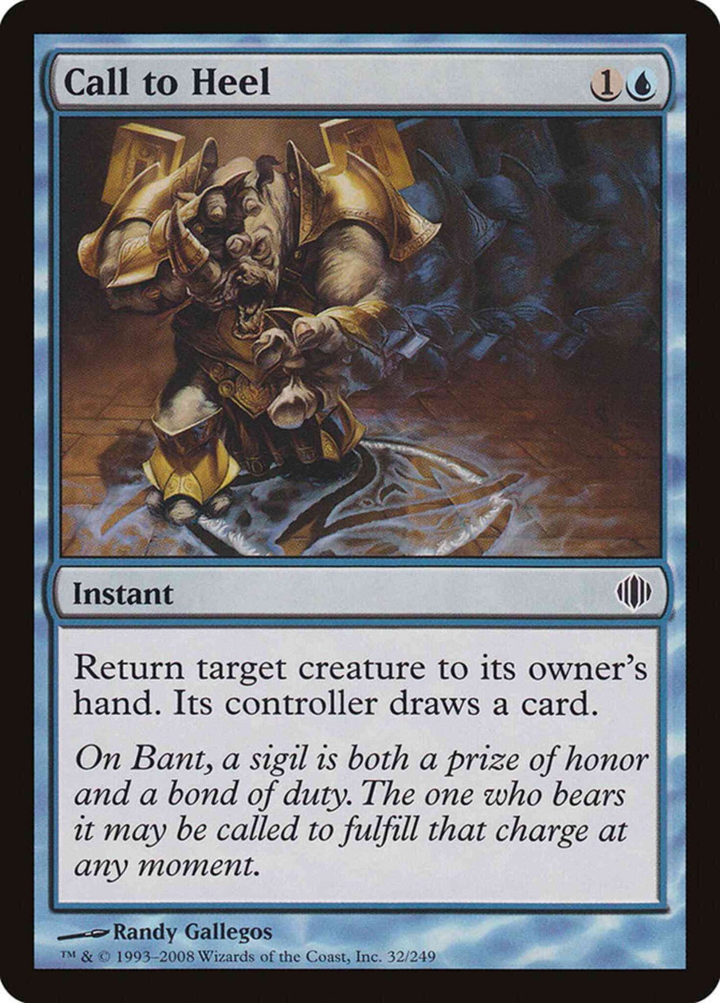 Call to Heel [32] [Shards Of Alara] [Non-Foil]