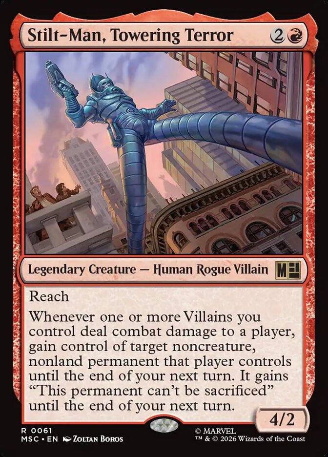 Stilt-Man, Towering Terror [61] [Marvel Super Heroes: Commander] [Non-Foil]