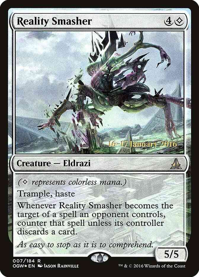 Reality Smasher [7s] [Oath of the Gatewatch Promos] [Foil]
