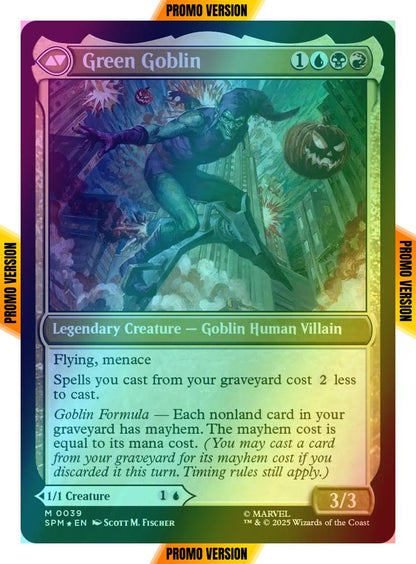 Norman Osborn // Green Goblin [39s] [Marvel's Spider-Man: Promos] [Foil]