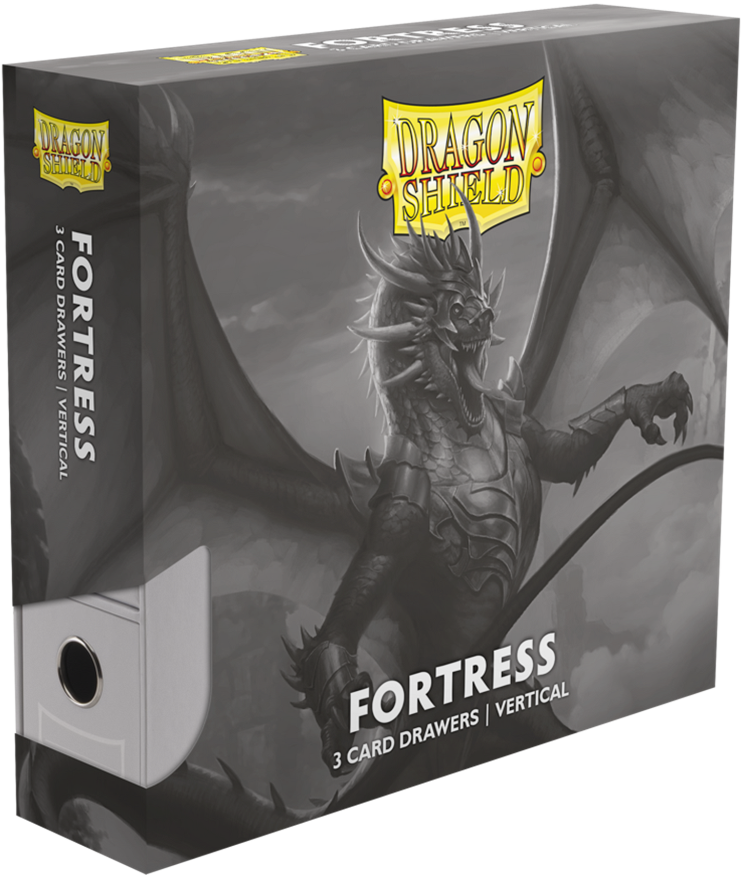 Dragon Shield Fortress Card Drawers - Vertical 3 Row - 1710+ - White