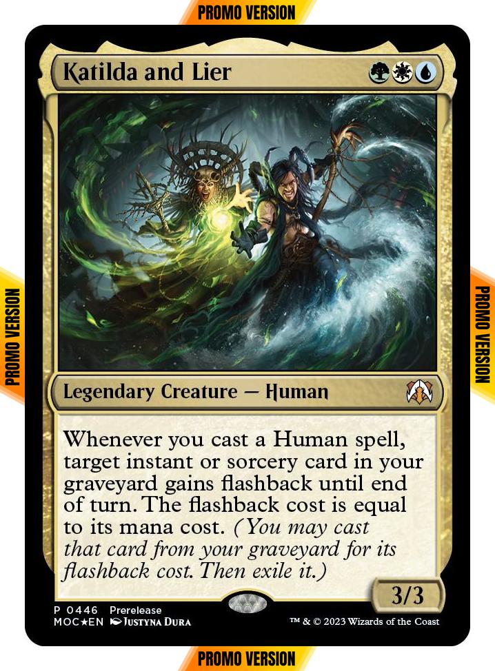 Katilda and Lier [446] [Prerelease] [March of the Machine: Commander] [Non-Foil]