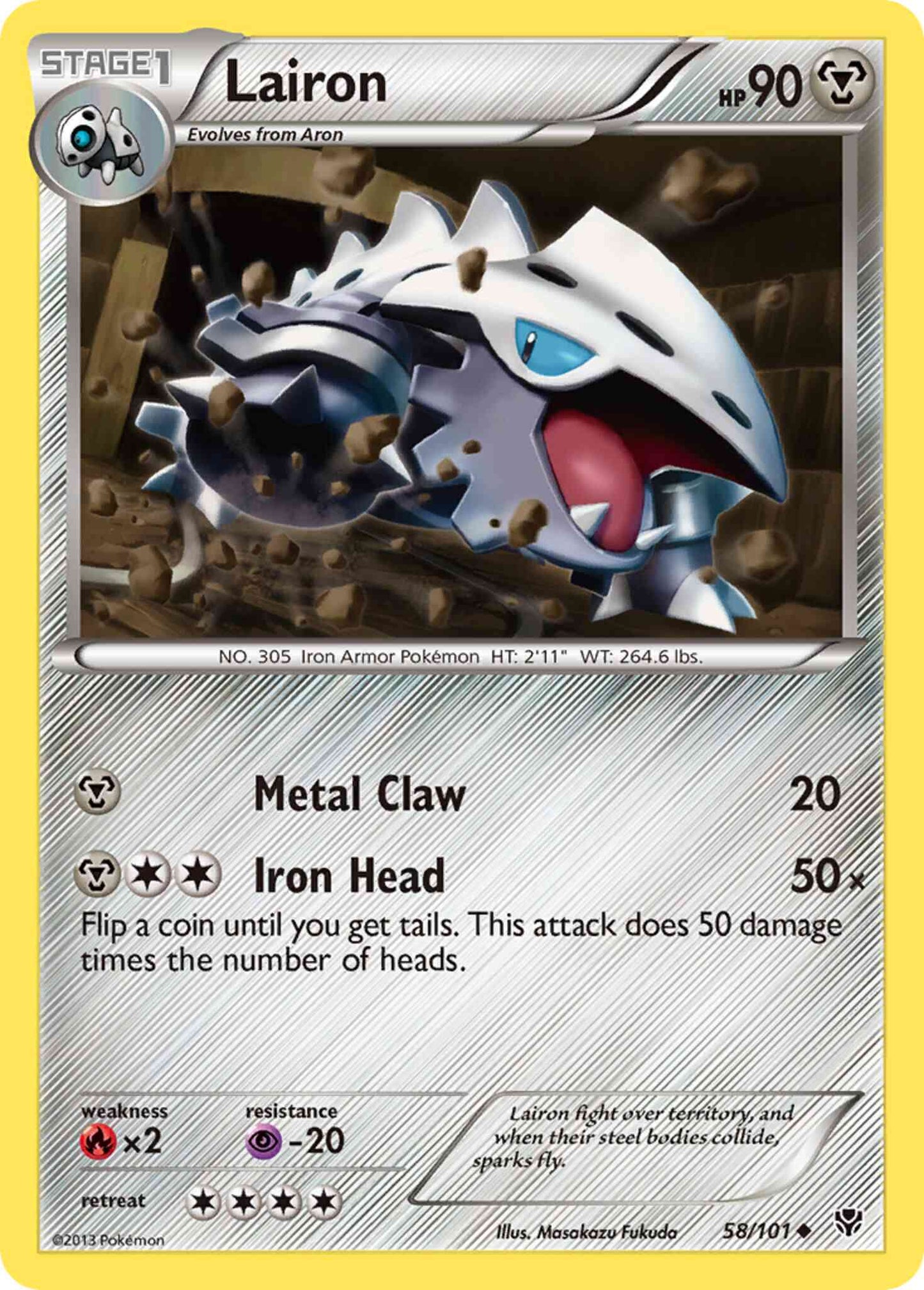 Lairon - 58/101 - Uncommon [bw10-58] [Non-Holo]