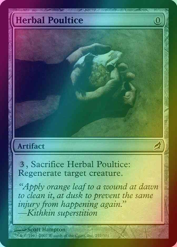 Herbal Poultice [257] [Lorwyn] [Foil]