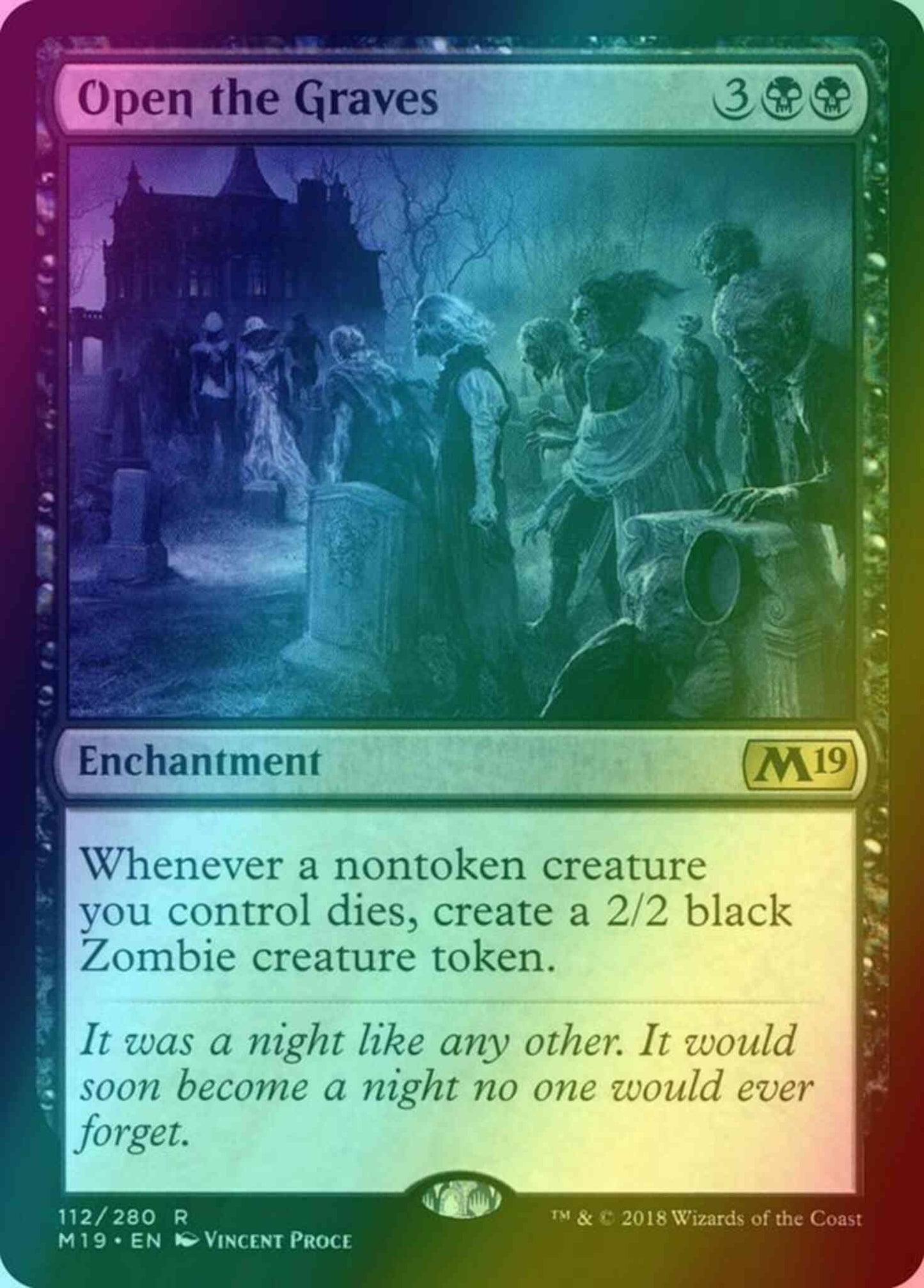 Open the Graves [112] [Core Set 2019] [Foil]