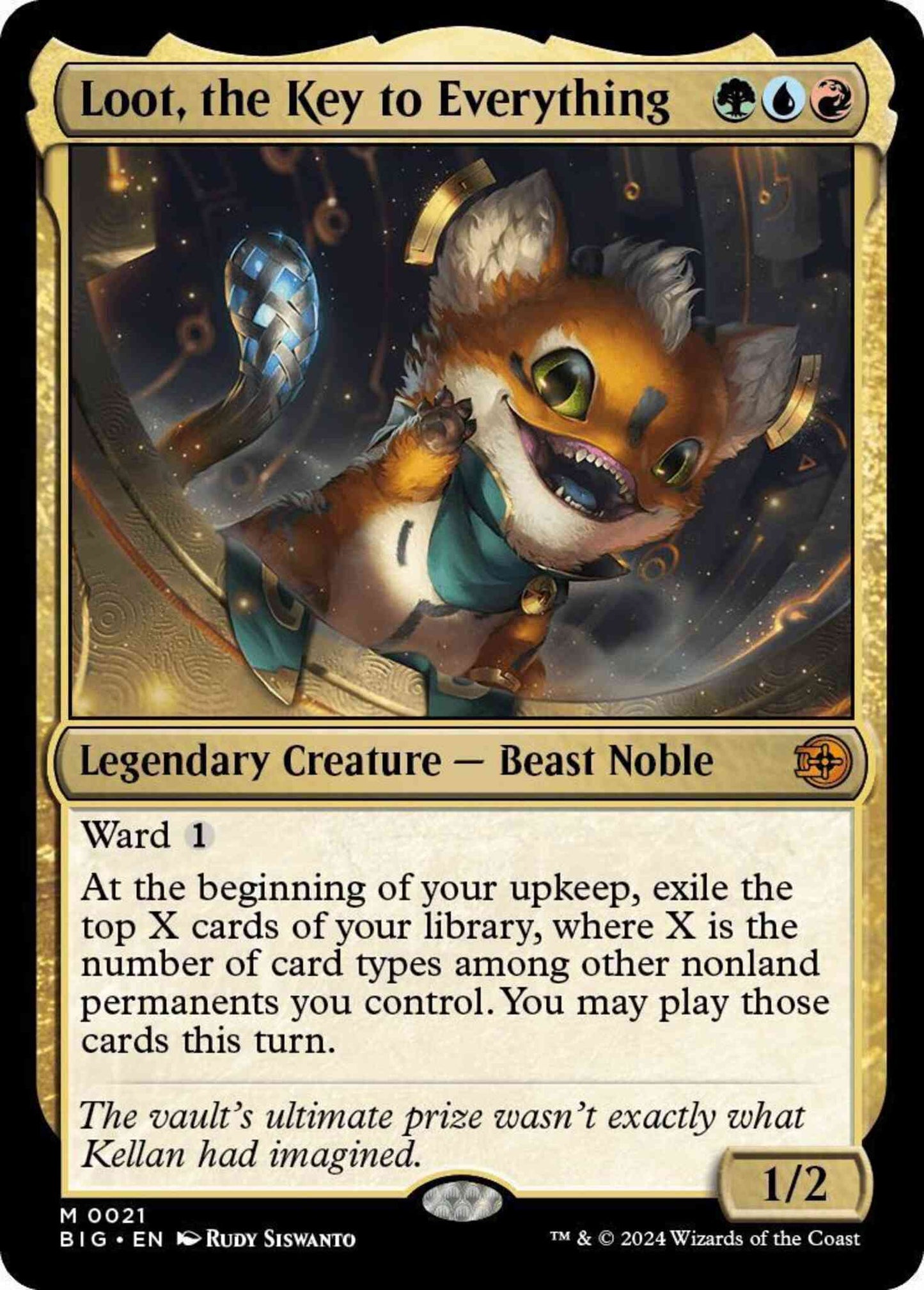 Loot, the Key to Everything [21] [The Big Score] [Non-Foil]