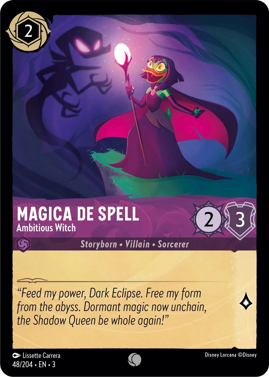 Magica De Spell - Ambitious Witch - 48/204 [Into the Inklands] [Non-Foil]