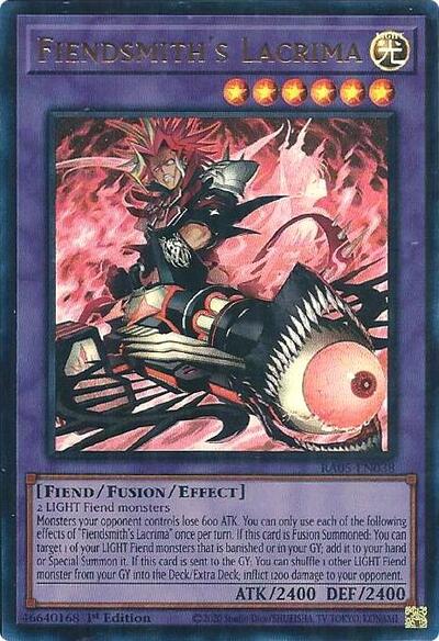 Fiendsmith's Lacrima - RA05-EN038 - Ultra Rare - 1st Edition