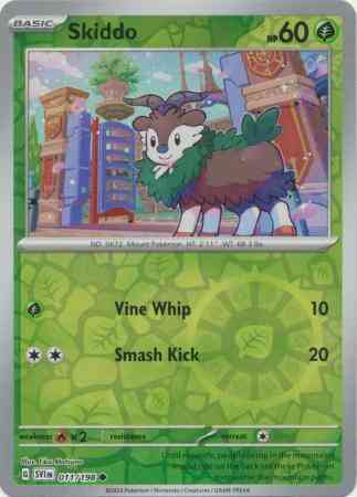 Skiddo - 011/198 - Common [sv01-011] [Reverse Holo]