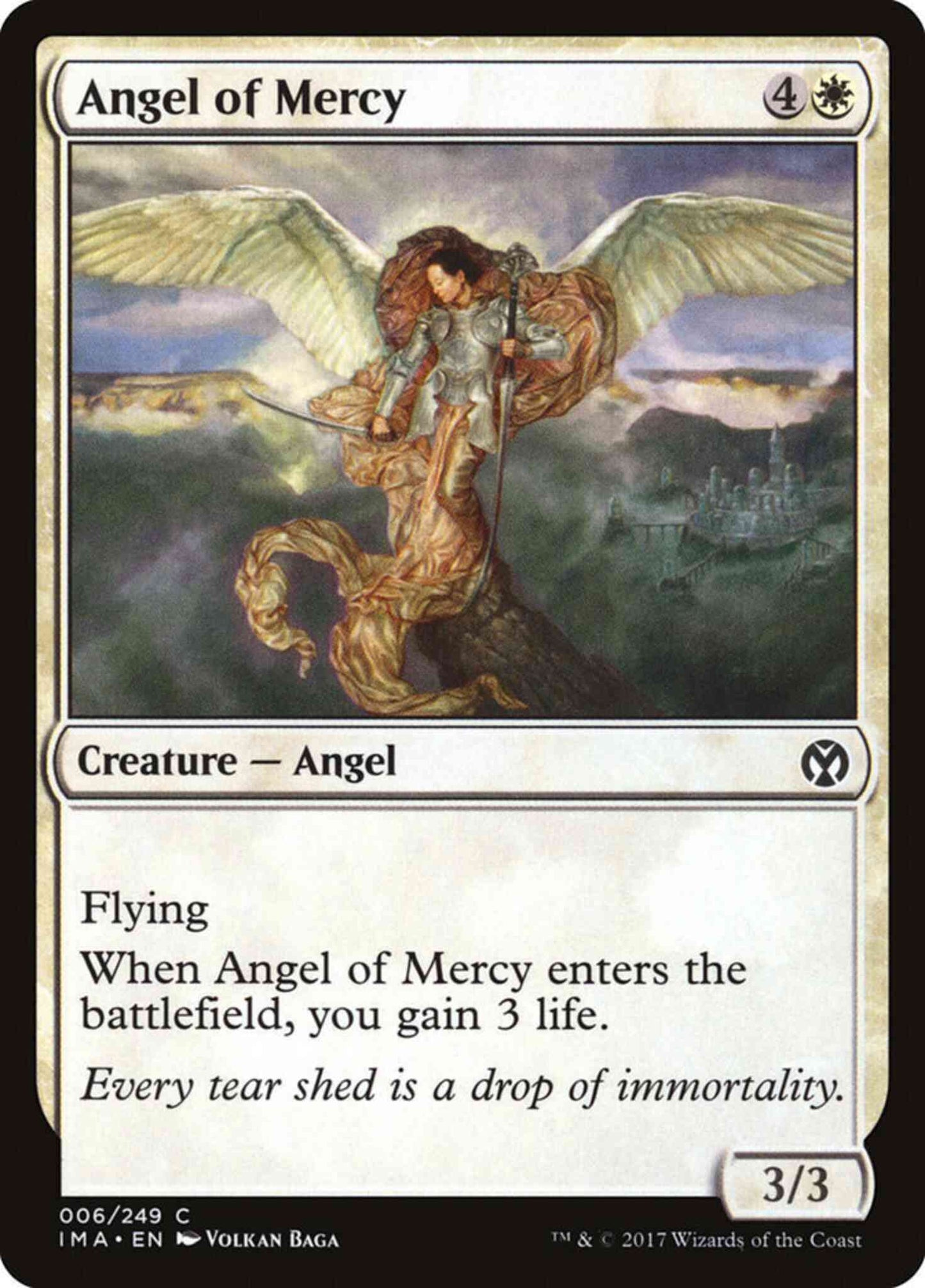 Angel of Mercy [6] [Iconic Masters] [Non-Foil]