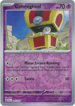 Gimmighoul - 097/191 - Common [sv08-097] [Reverse Holo]