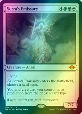 Serra's Emissary [30] [Modern Horizons 2] [Foil]