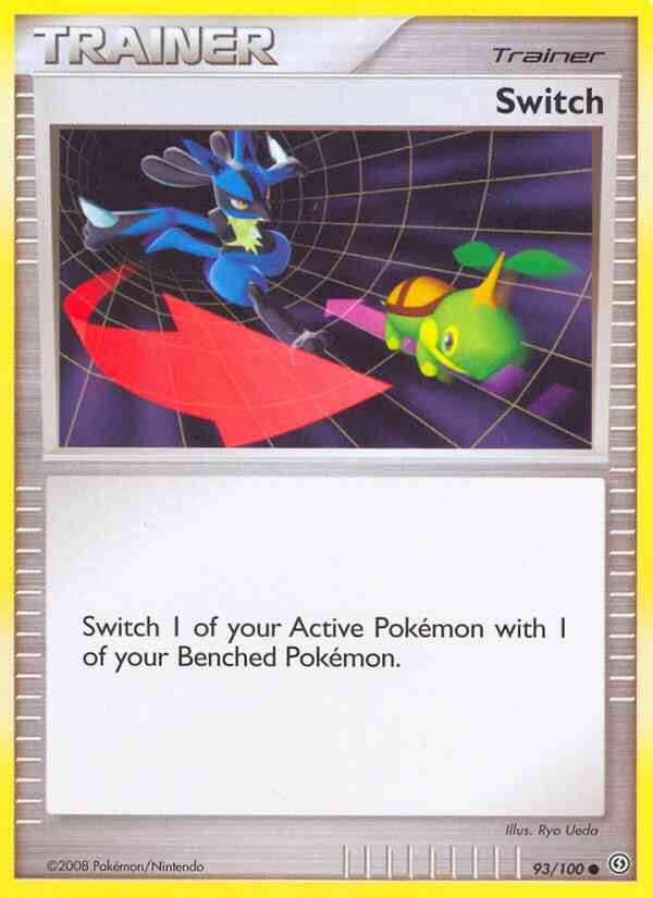 Switch - 93/100 - Common [dp7-93] [Reverse Holo]