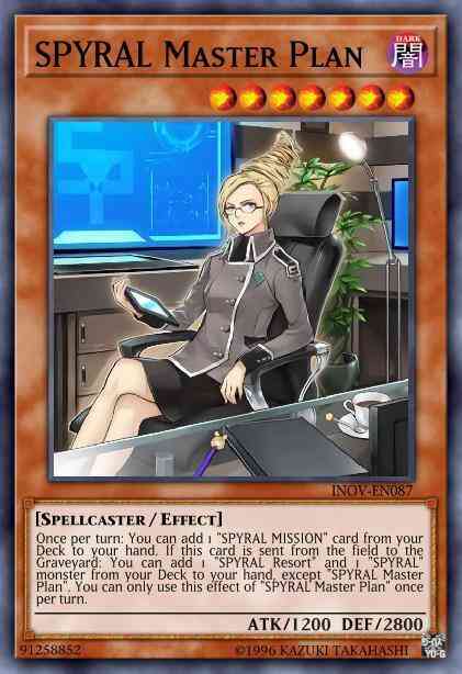 SPYRAL Master Plan - INOV-EN087 - Super Rare - Unlimited