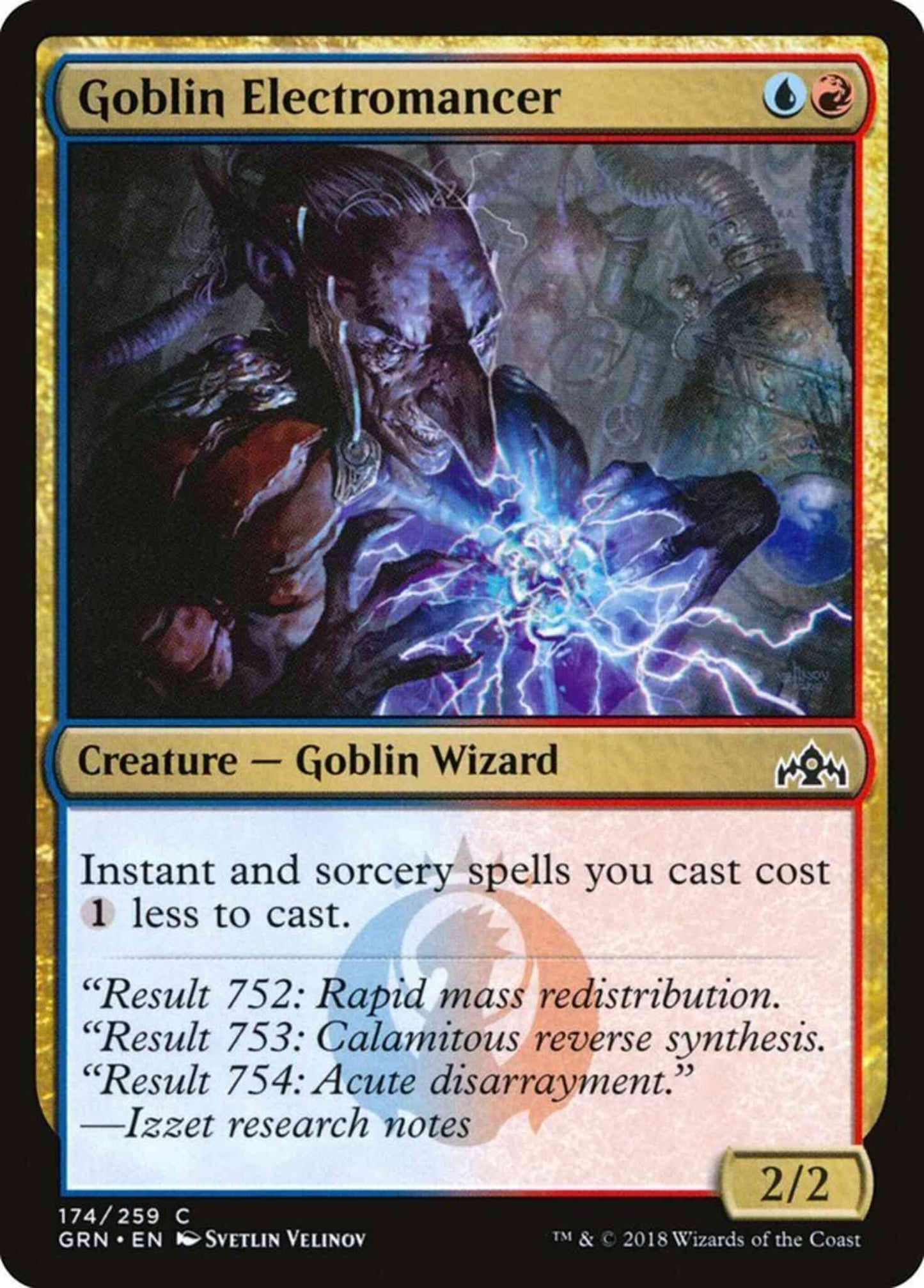 Goblin Electromancer [174] [Guilds of Ravnica] [Non-Foil]