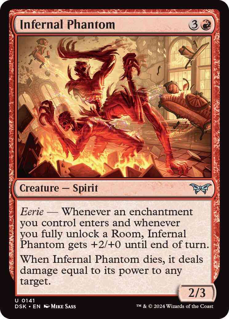 Infernal Phantom [141] [Duskmourn: House of Horror] [Non-Foil]