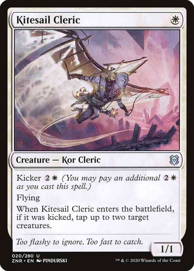 Kitesail Cleric [20] [Zendikar Rising] [Non-Foil]