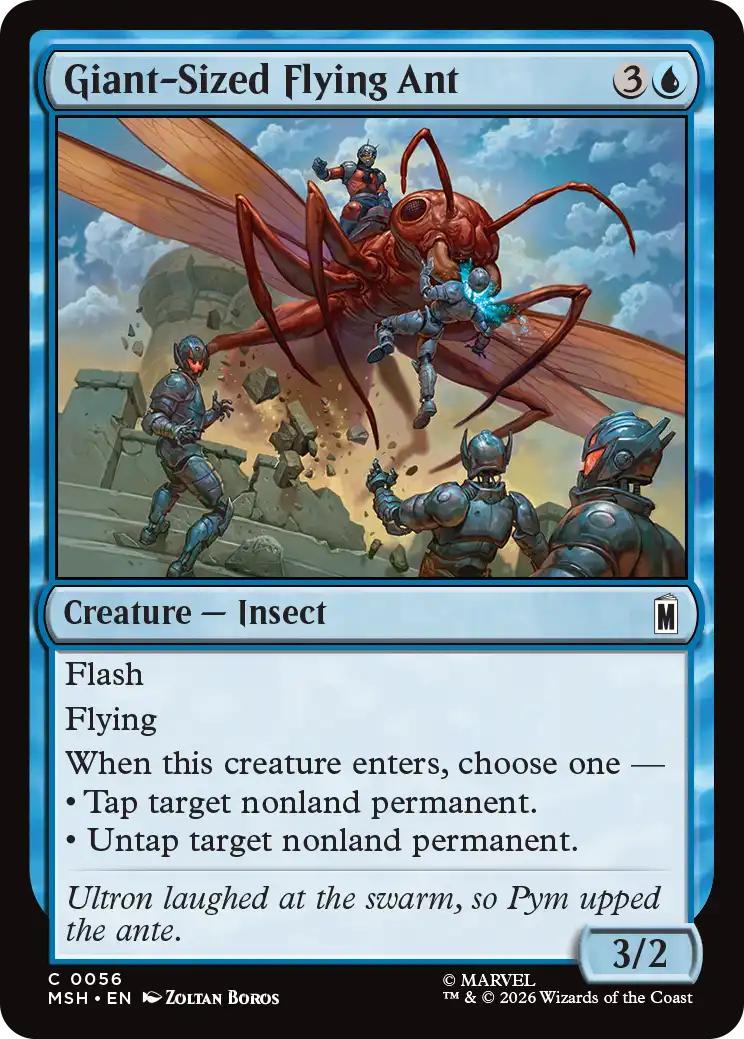 Giant-Sized Flying Ant [56] [Marvel Super Heroes] [Non-Foil]