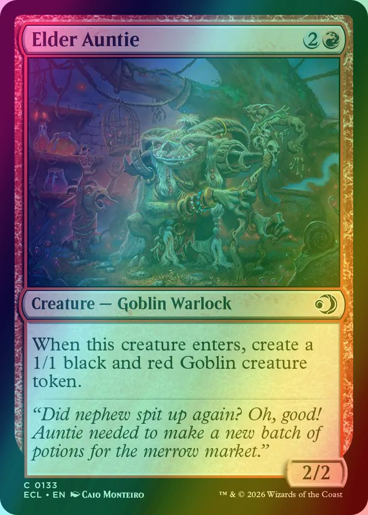 Elder Auntie [133] [Lorwyn Eclipsed] [Foil]
