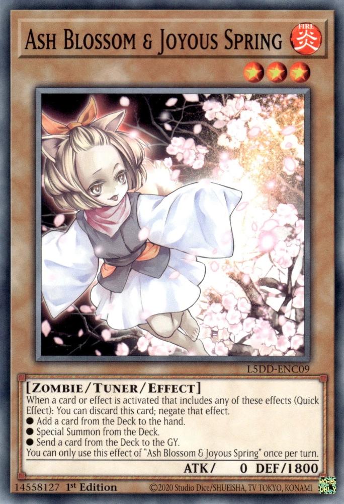 Ash Blossom & Joyous Spring - L5DD-ENC09 - Common - 1st Edition
