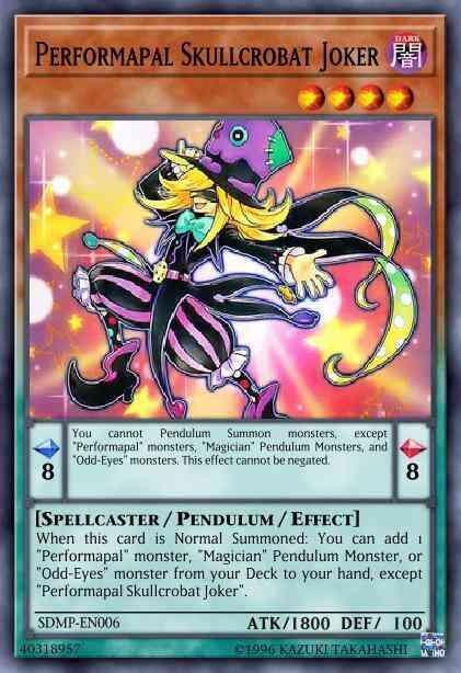 Performapal Skullcrobat Joker - OP01-EN007 - Super Rare - Unlimited