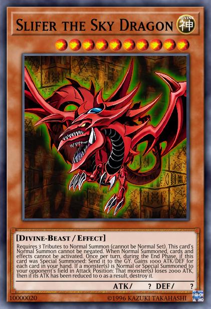 Slifer the Sky Dragon - BP02-EN127 - Mosaic Rare - 1st Edition