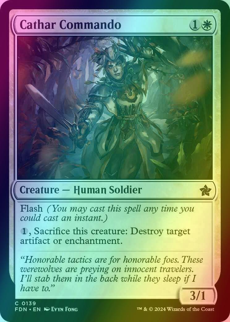 Cathar Commando [139] [Foundations] [Foil]