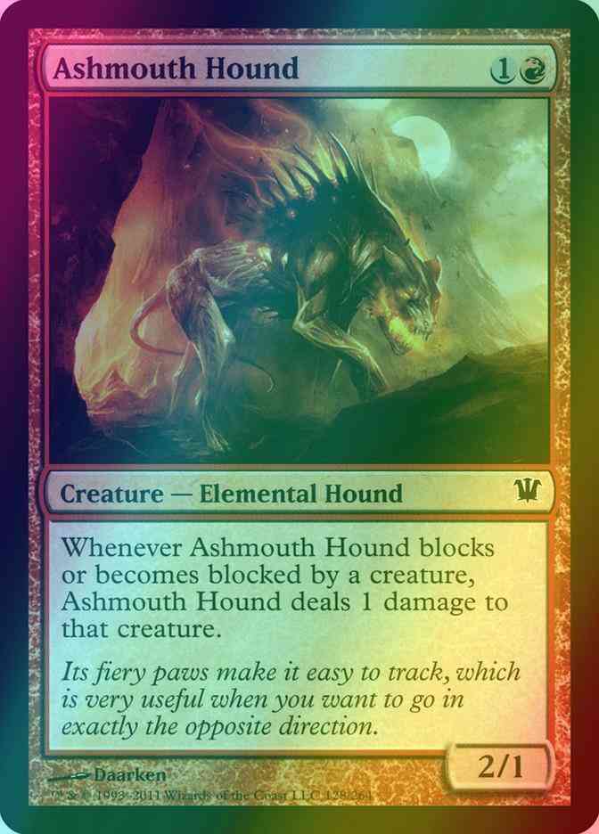 Ashmouth Hound [128] [Innistrad] [Foil]