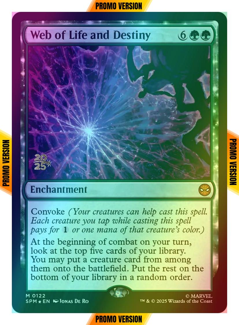 Web of Life and Destiny [122s] [Marvel's Spider-Man: Promos] [Foil]