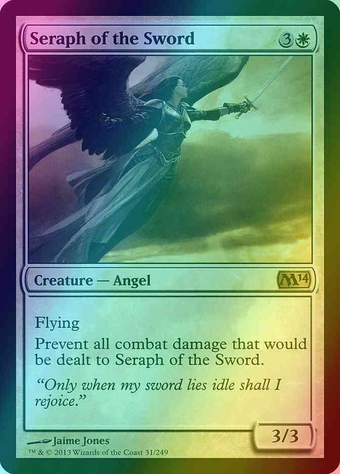 Seraph of the Sword [31] [Magic 2014] [Foil]