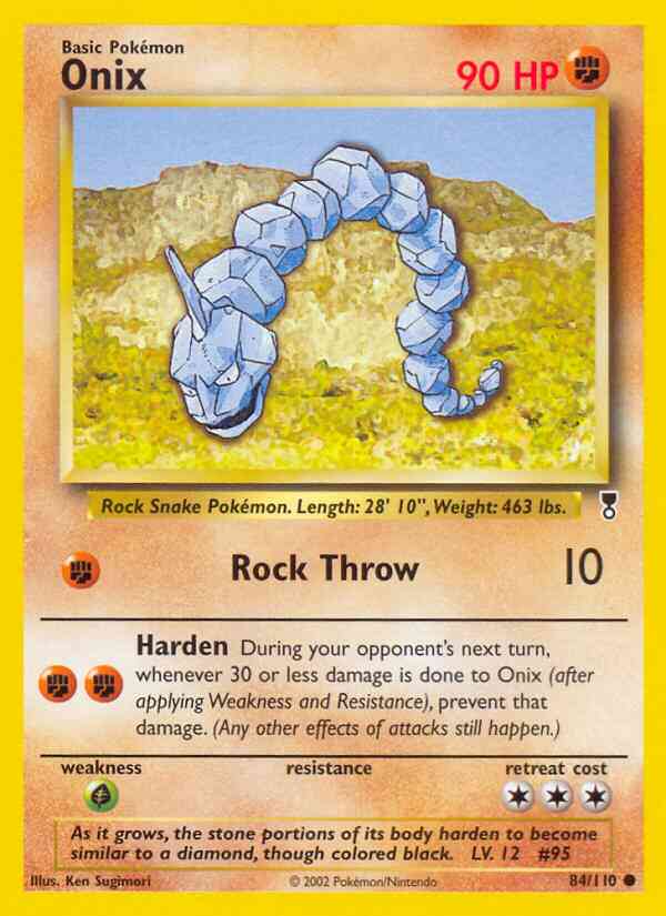 Onix - 84/110 - Common [base6-84] [Non-Holo]