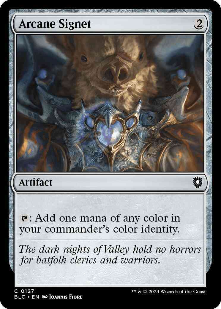 Arcane Signet [127] [Bloomburrow: Commander] [Non-Foil]