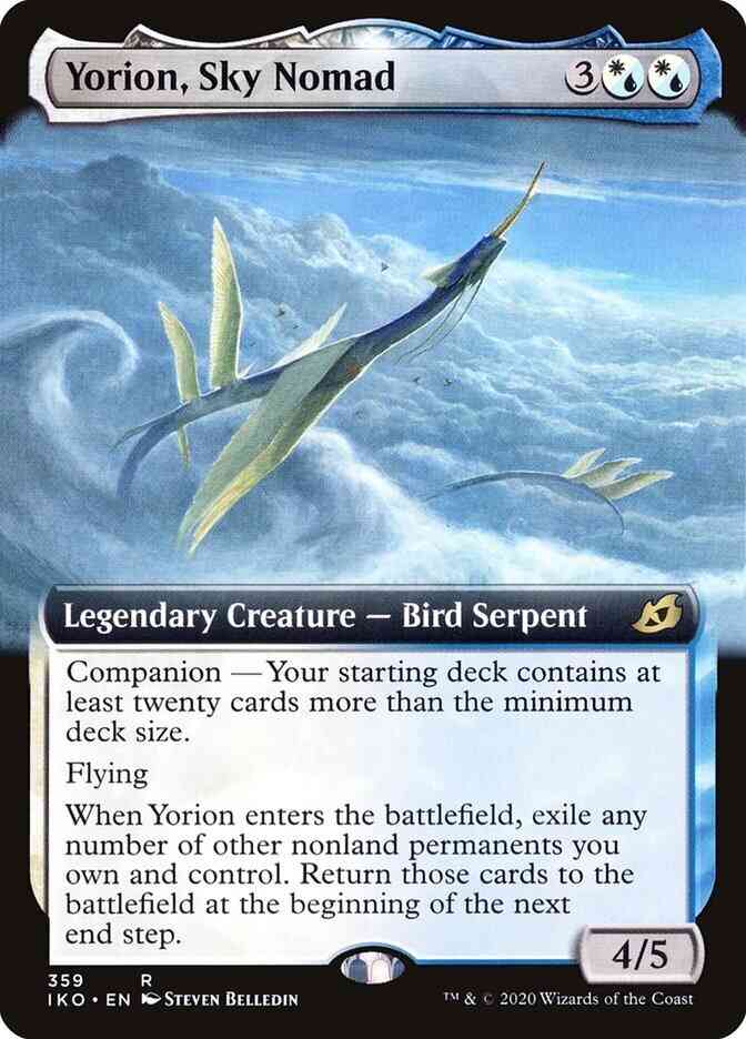 Yorion, Sky Nomad [359] [Extended Art] [Ikoria: Lair of Behemoths] [Non-Foil]
