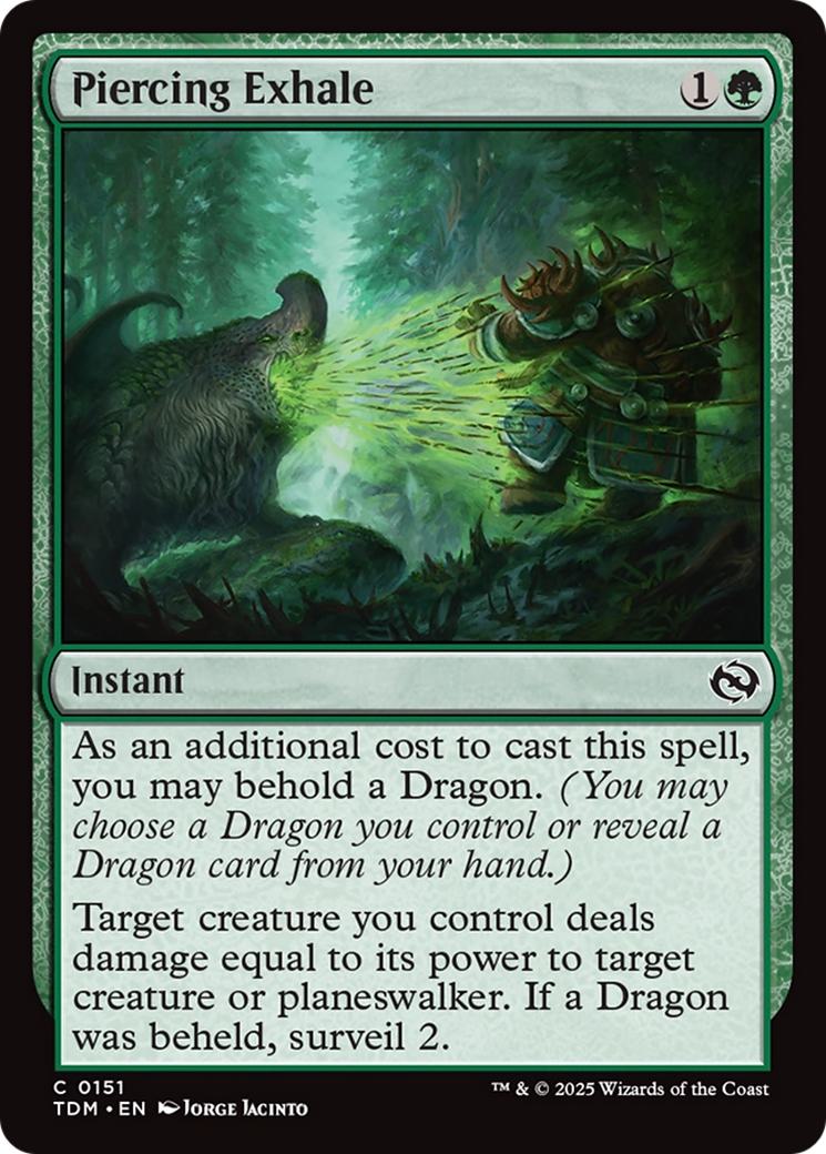 Piercing Exhale [151] [Tarkir: Dragonstorm] [Non-Foil]