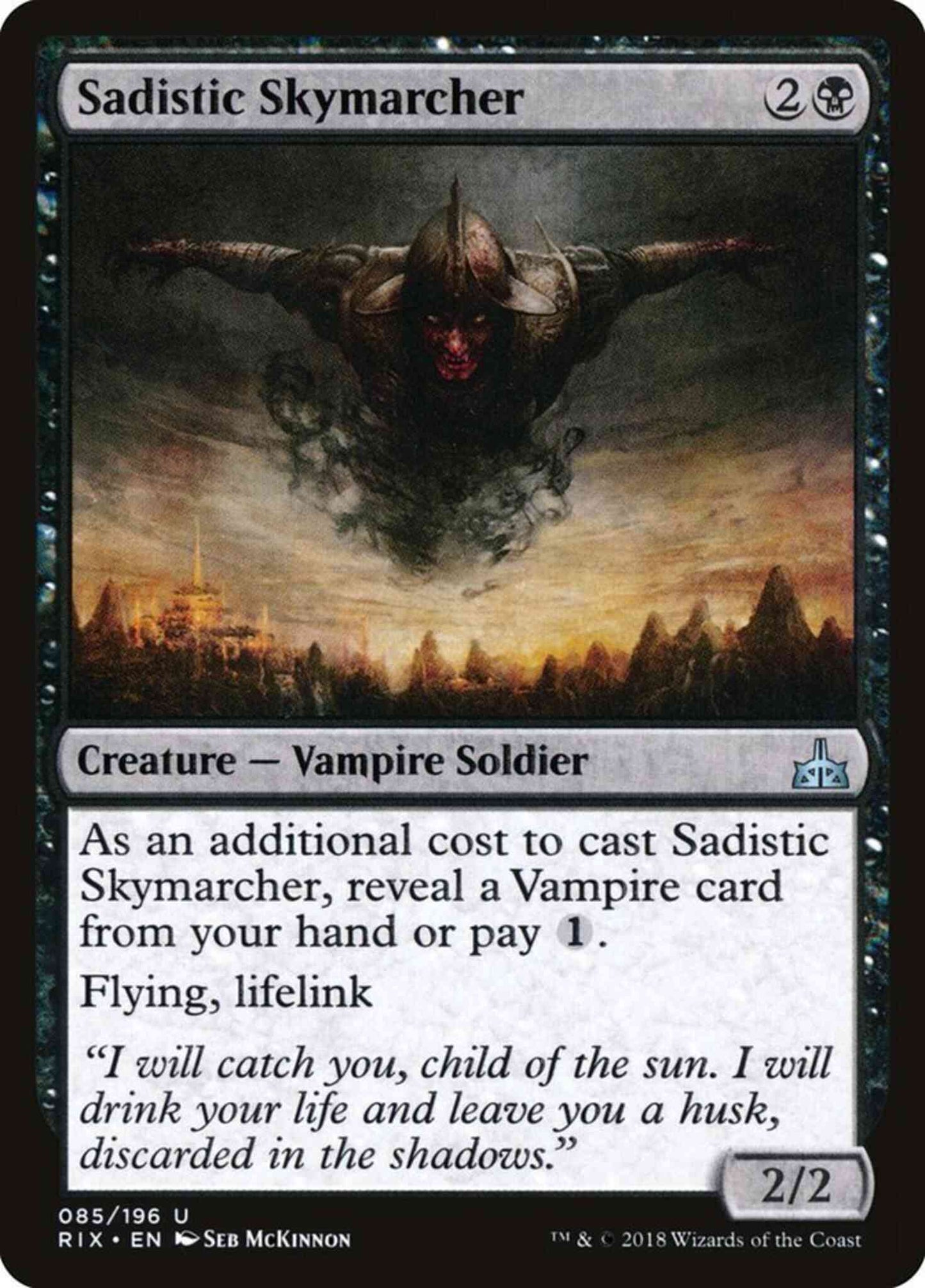 Sadistic Skymarcher [85] [Rivals of Ixalan] [Non-Foil]