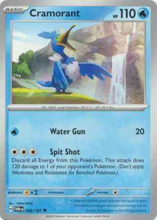 Cramorant - 058/167 - Uncommon [sv06-058] [Non-Holo]