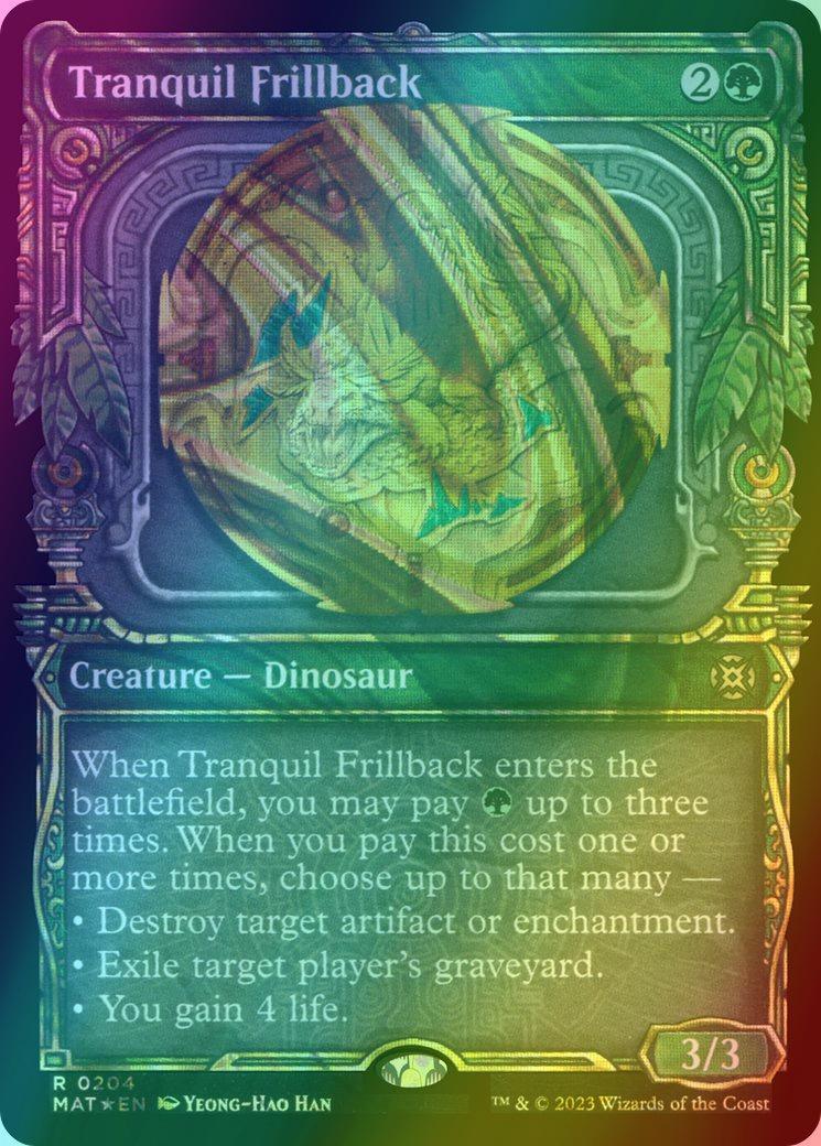 Tranquil Frillback [204] [Planar Showcase] [March of the Machine: The Aftermath] [Halo Foil]