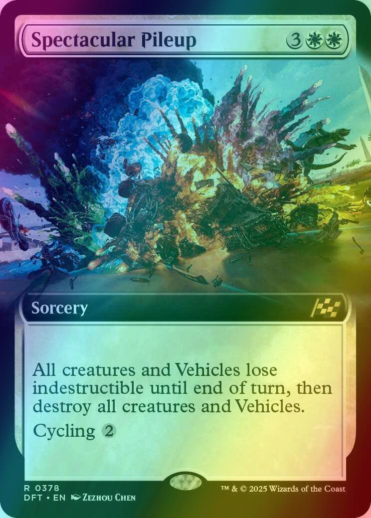 Spectacular Pileup [378] [Extended Art] [Aetherdrift] [Foil]