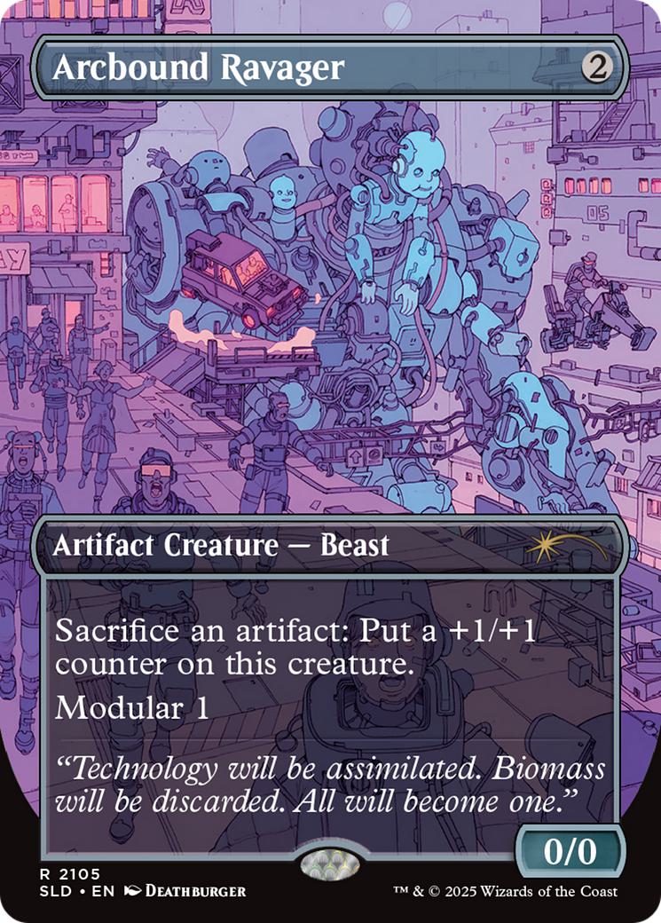 Arcbound Ravager [2105] [Borderless] [Deathburger] [Secret Lair Drop] [Non-Foil]