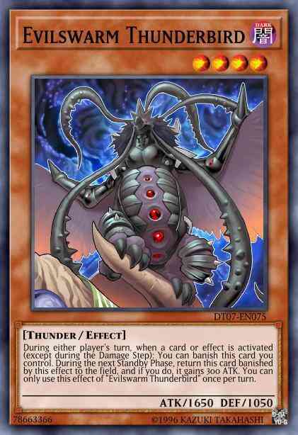 Evilswarm Thunderbird - HA07-EN051 - Secret Rare - Unlimited